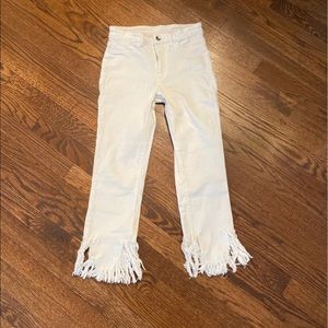 Calezedonia White Flare Jeans